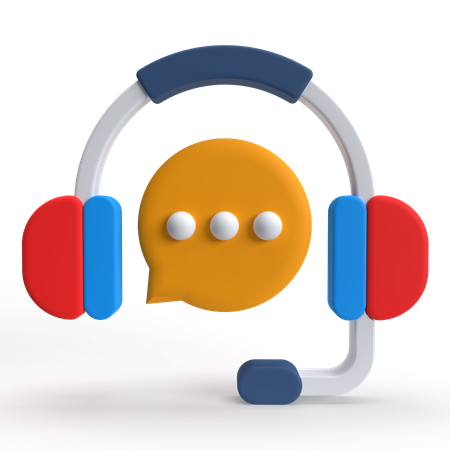 Call Center  3D Icon