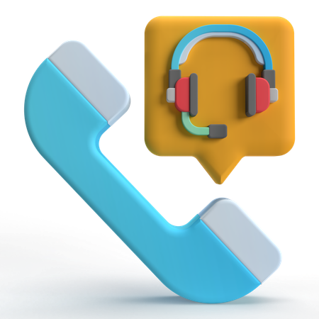 Call Center  3D Icon