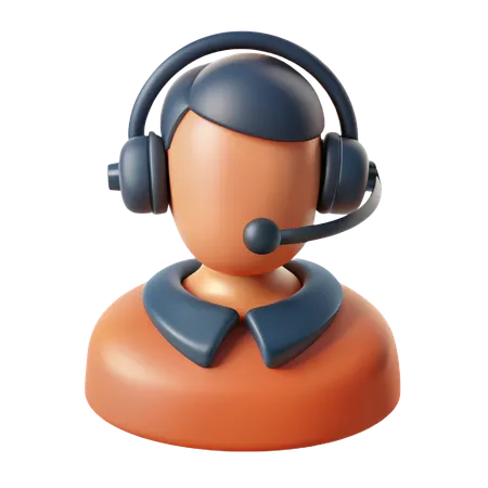 Call Center  3D Icon