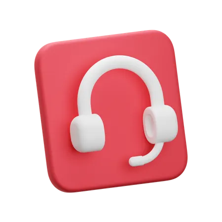 Call Center  3D Icon