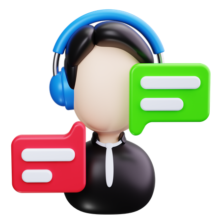 Call Center  3D Icon