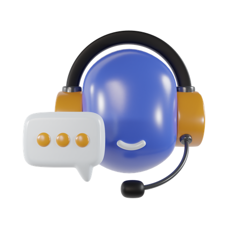 Call Center  3D Icon