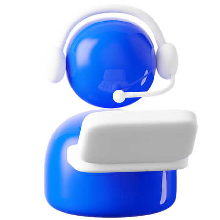 Call Center  3D Icon