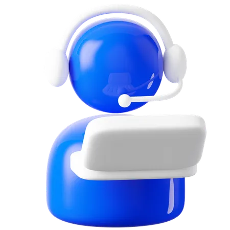 Call Center  3D Icon