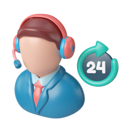 Call Center  3D Icon