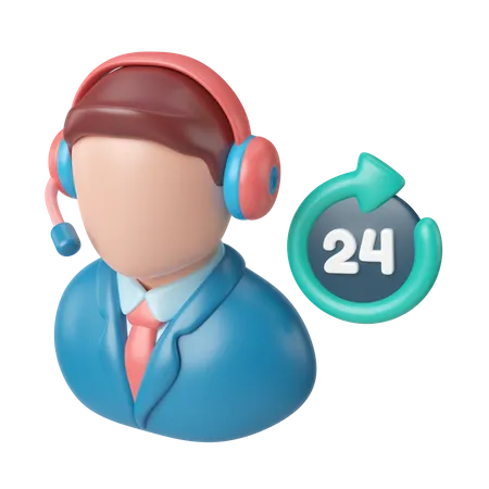 Call Center  3D Icon