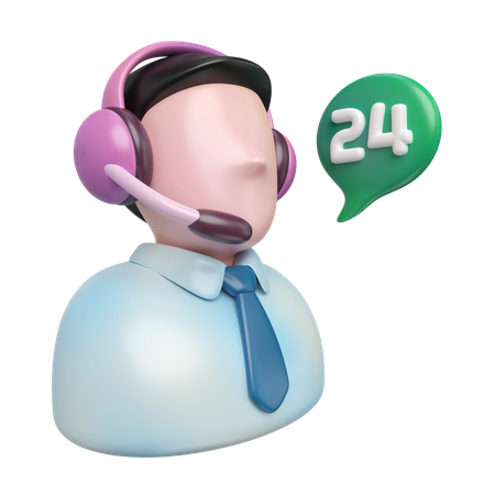 Call Center  3D Icon