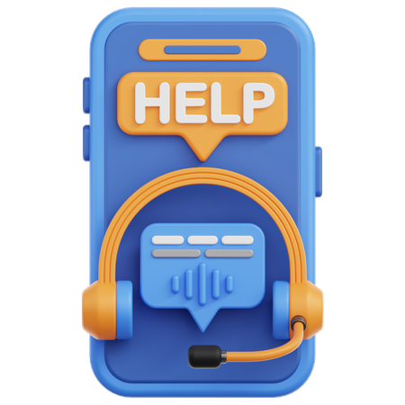 Call Center  3D Icon