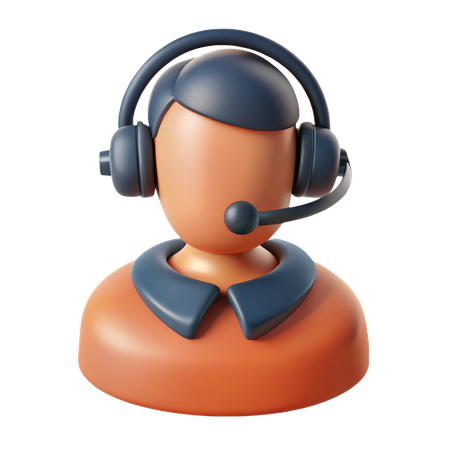 Call Center  3D Icon