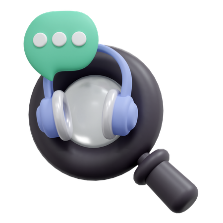 Call Center Agent  3D Icon