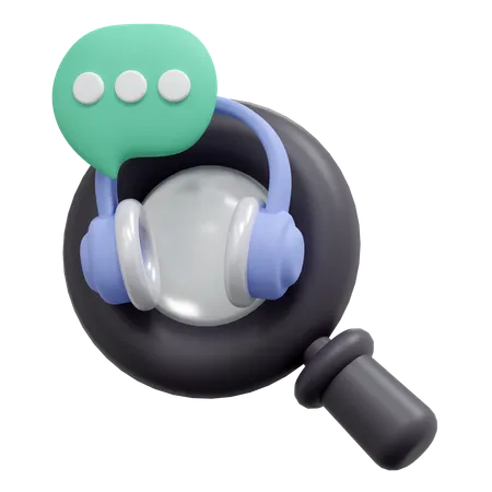 Call Center Agent  3D Icon