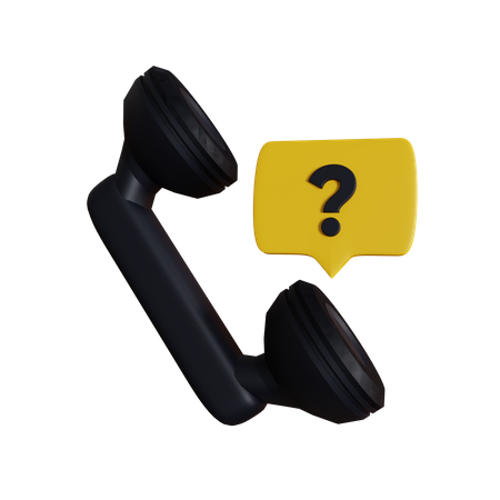 Call Center Agent  3D Icon