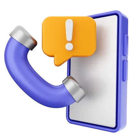 Call Center Helpdesk  3D Icon