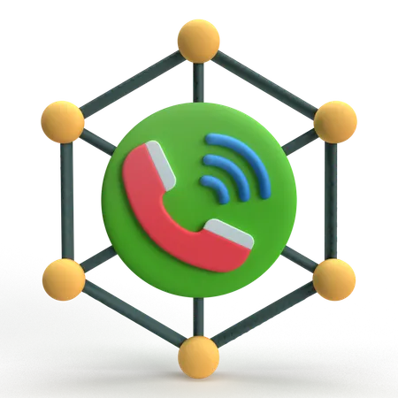 Call Connected  3D Icon