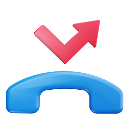 Call Declined  3D Icon