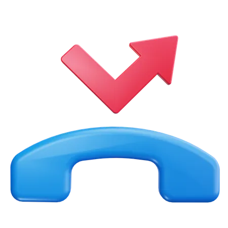 Call Declined  3D Icon