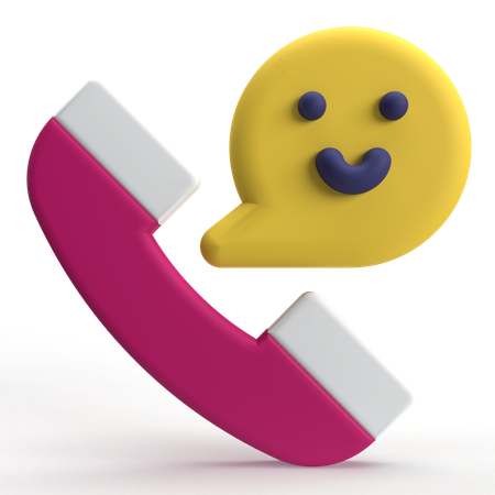 Call Feedback  3D Icon