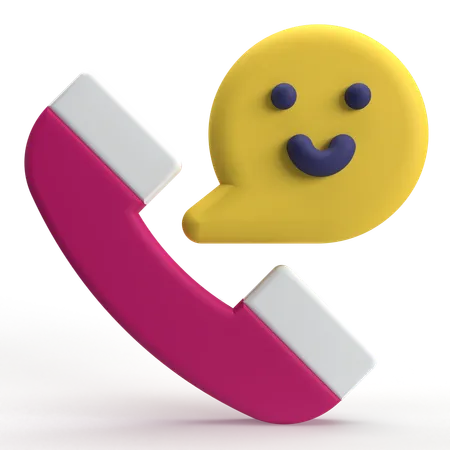 Call Feedback  3D Icon