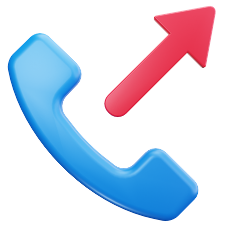 Call Forwarded  3D Icon