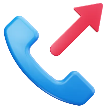 Call Forwarded  3D Icon
