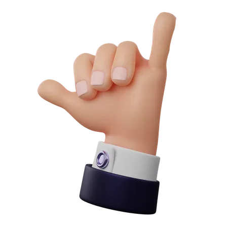 Call Gesture  3D Icon