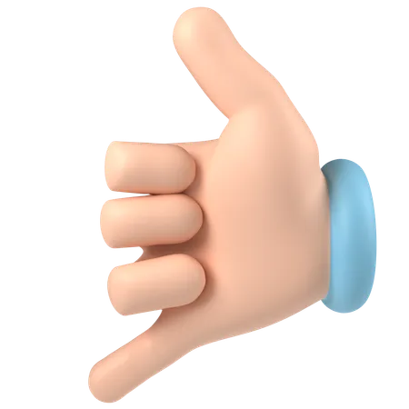 Call Gesture  3D Icon