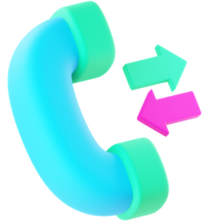 Call Log  3D Icon