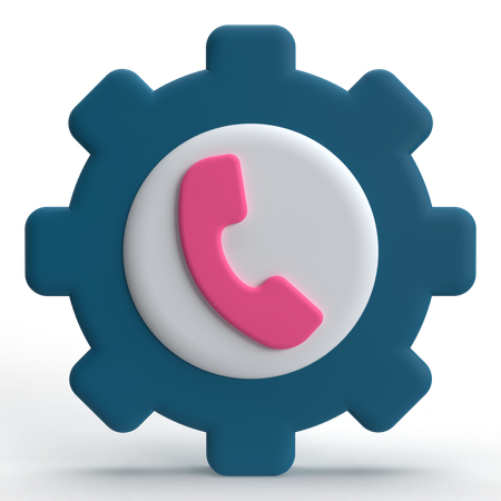 Call Management  3D Icon