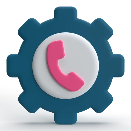 Call Management  3D Icon