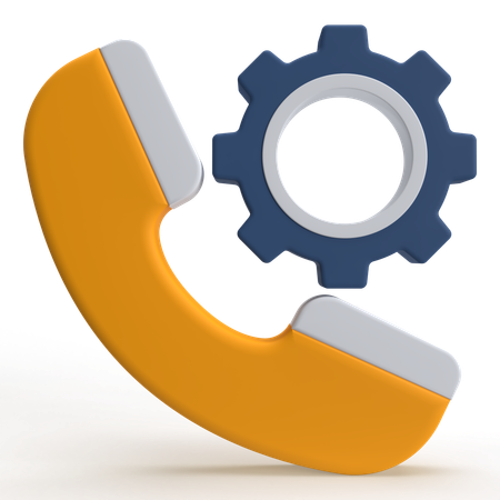 Call Management  3D Icon