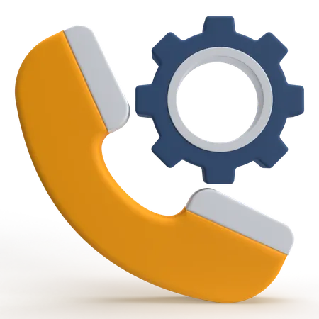 Call Management  3D Icon