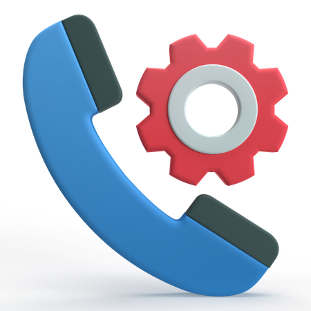 Call Management  3D Icon