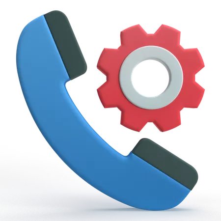 Call Management  3D Icon