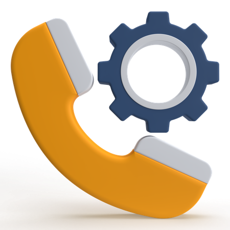 Call Management  3D Icon