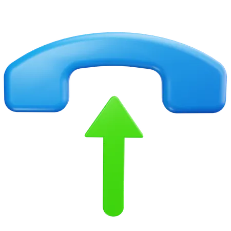 Call Outgoing  3D Icon