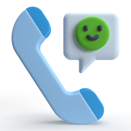 Call Review  3D Icon