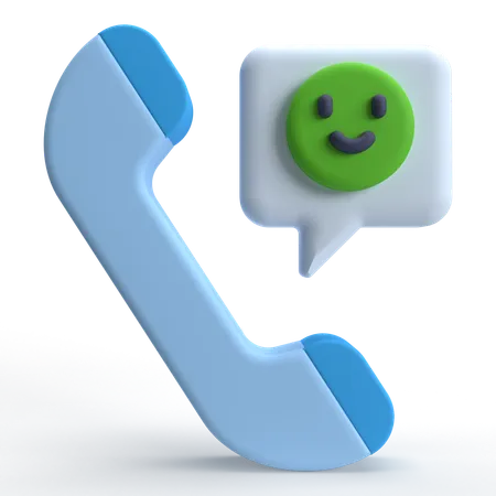 Call Review  3D Icon