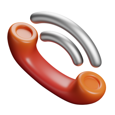Call Ringing  3D Icon