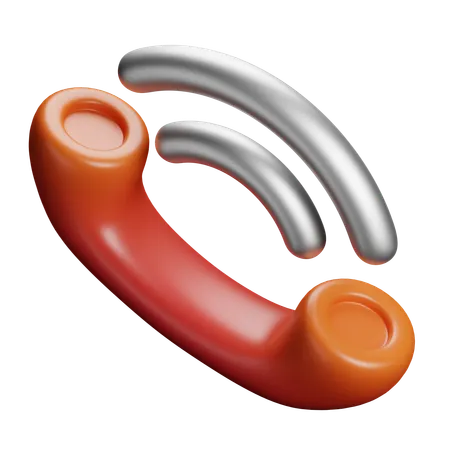 Call Ringing  3D Icon