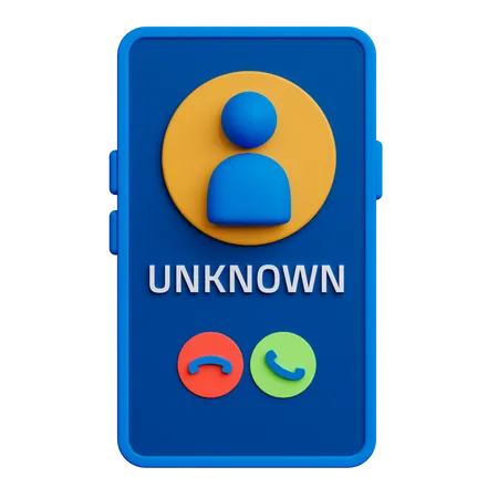 Call Screen On Smartphone 3D Icon
