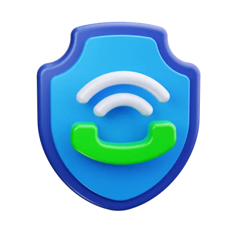 Call Security  3D Icon