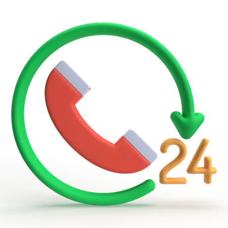 Call Service  3D Icon