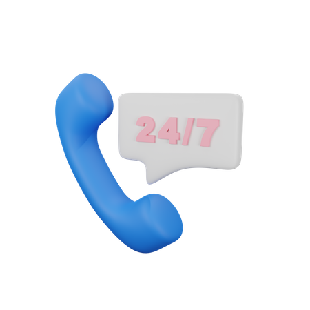Call service 3D Icon