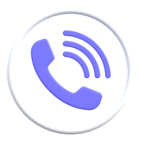 呼び出し信号  3D Icon