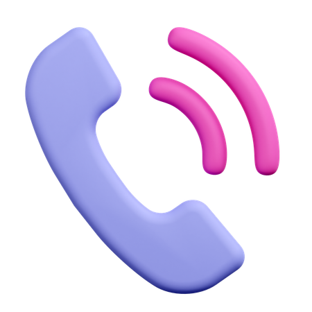 Call Signal  3D Icon