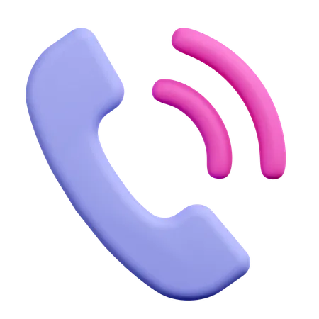 Call Signal  3D Icon