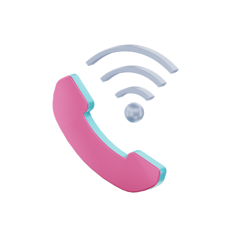 Call Signal  3D Icon