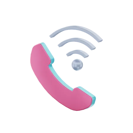 Call Signal  3D Icon