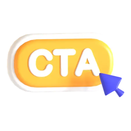 Call To Action  3D Icon