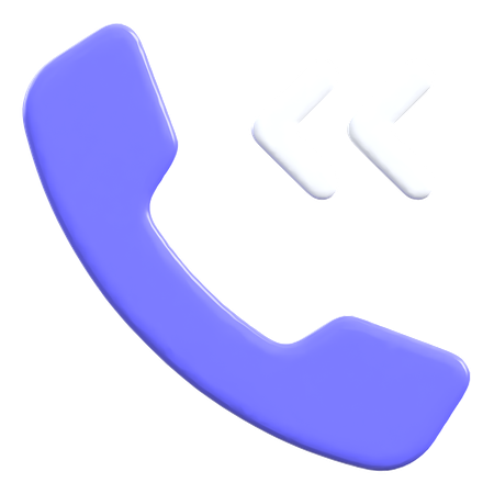 通話転送  3D Icon